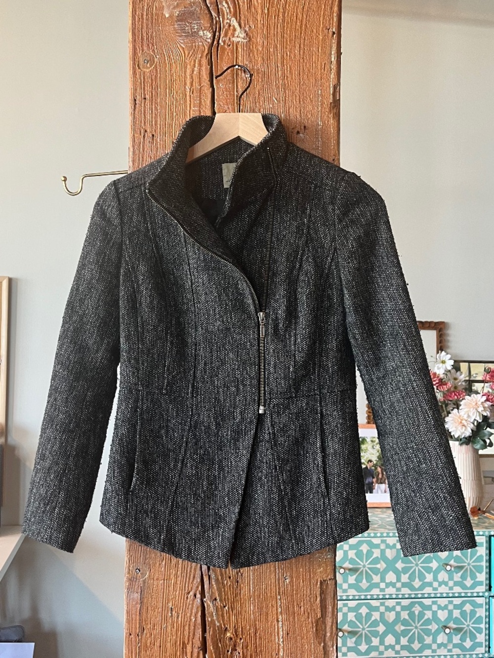 Halogen gray tailored coat